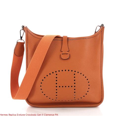 hermes clemence evelyne bag|hermes evelyne bag knockoff.